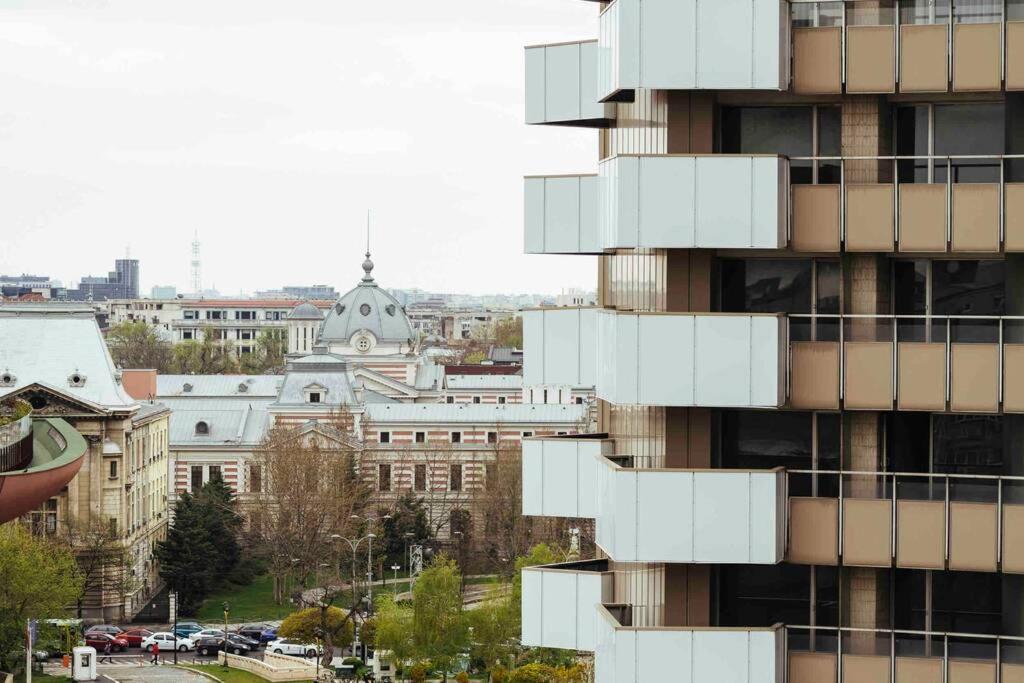 Апартаменты Stunning Views 2Br Intercontinental Flat Бухарест Экстерьер фото