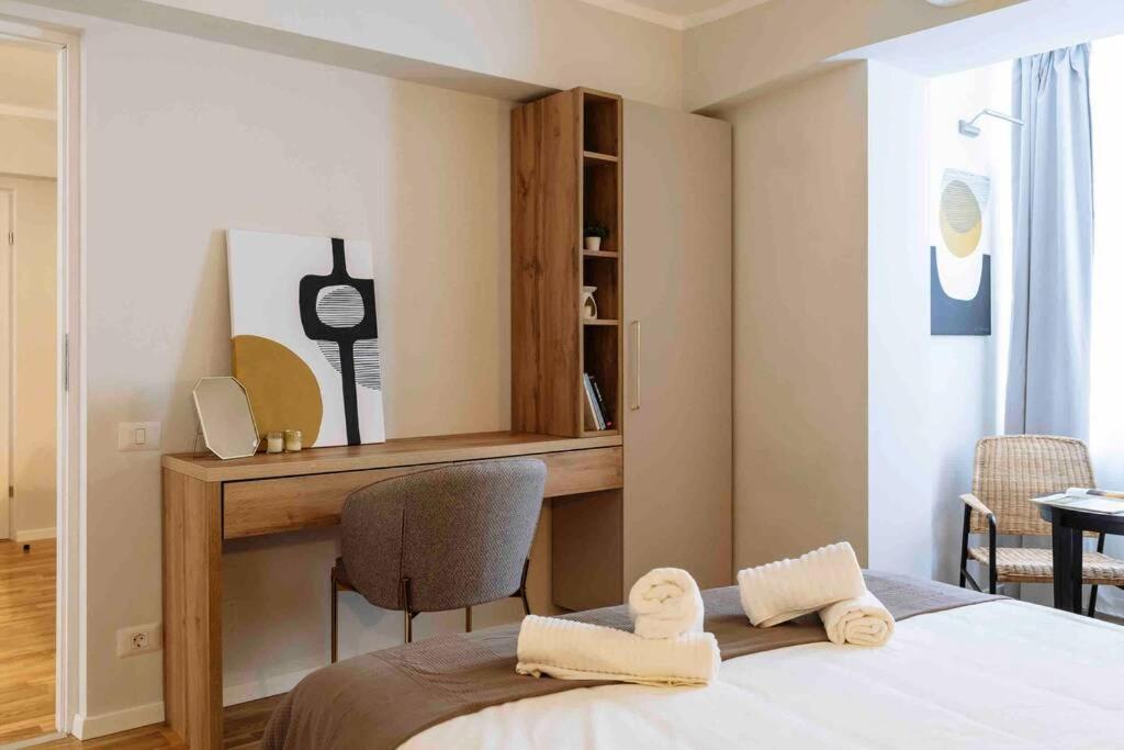 Апартаменты Stunning Views 2Br Intercontinental Flat Бухарест Экстерьер фото